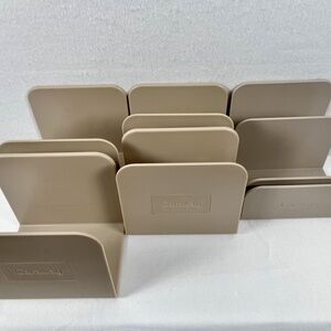 Caraway Cookware Magnetic Organizer Beige-Glass Pan & Lid Storage Rack lot